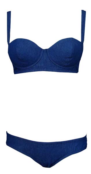 Denium Bra Set